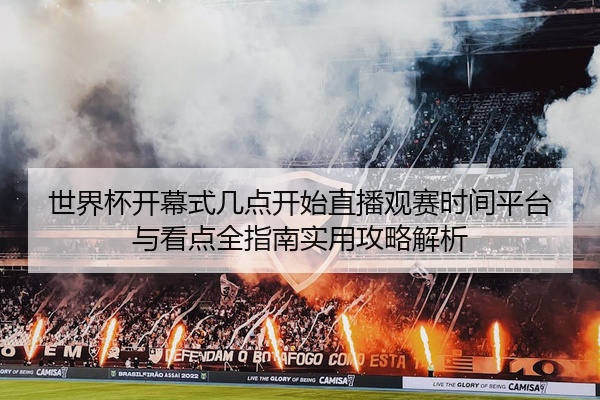 世界杯开幕式几点开始直播观赛时间平台与看点全指南实用攻略解析