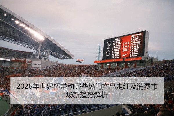 2026年世界杯带动哪些热门产品走红及消费市场新趋势解析