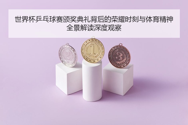 世界杯乒乓球赛颁奖典礼背后的荣耀时刻与体育精神全景解读深度观察